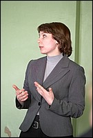 Аспирантка А.В.Троеглазова (Казахский национальный университет им. аль-Фараби) рассказывает о рентгенофлуоресцентном определении рения