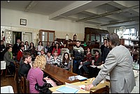 Председатель жюри А.В.Иванов подводит итоги работы подсекции