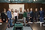 Студенты, принявшие участие в этом образовательном проекте с их руководителем Е.А.Баум (группа истории химии Химфака МГУ)