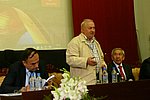 А.Б.Зезин выступает на Открытии конференции