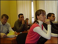Аудитория семинара (студенты и аспиранты)