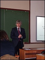 Председатель семинара, профессор Антипов Евгений Викторович