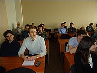Аудитория семинара - сотрудники, преподаватели, аспиранты и студенты