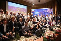 Общие фотографии участников олимпиады на торжественной церемонии награждения